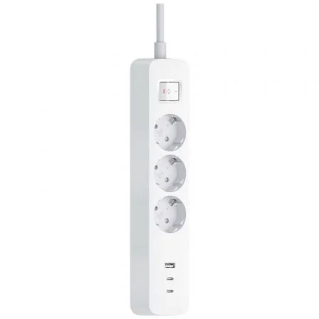 Xiaomi 20W Power Strip con 2 USB-C y 1 USB-A, Blanca